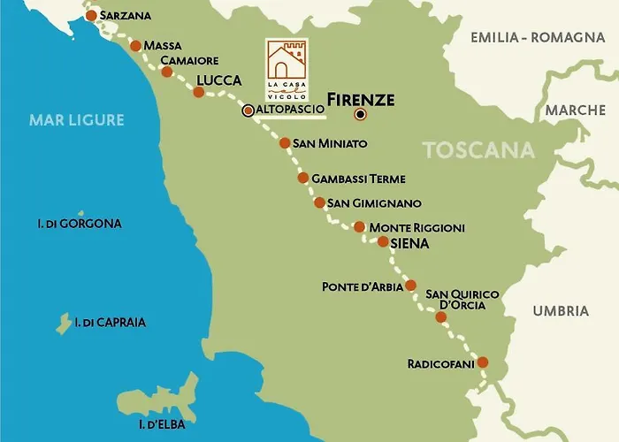 La Casa Nel Vicolo Apartment Altopascio